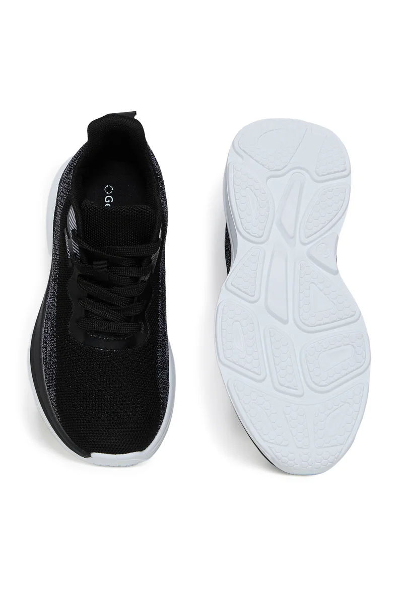 Geoomnii BLACK GEOOMNII All-Day Comfort with Sports Shoes for Women – Breathable Mesh, Cushioned Insole, Lightweight Feel, Non-Slip Grip, Flexible Fit for Women | Best Price UAE